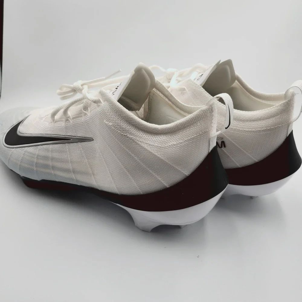 Mens Size 11.5 Nike Football Cleats Zoom Vapor Elite Wide White Black HV2724-100